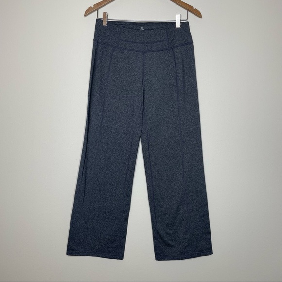 Prana Charcoal Heather Pants Wide Leg Short Inseam 29” - Picture 1 of 5